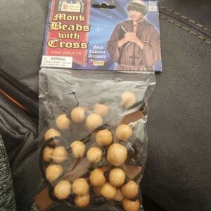 Monk Beads With Cross